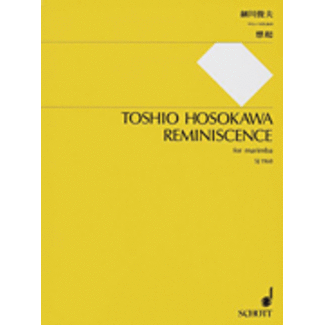 Reminiscence - by Toshio Hosokawa - HL49013768