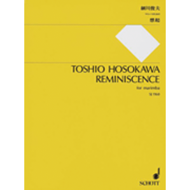 Reminiscence - by Toshio Hosokawa - HL49013768