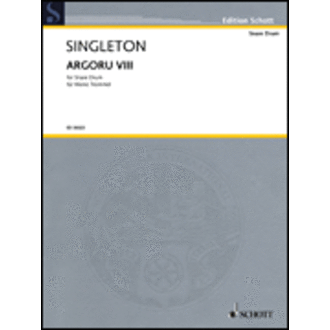 Argoru VIII for Snare Drum - by Alvin Singleton - HL49017871