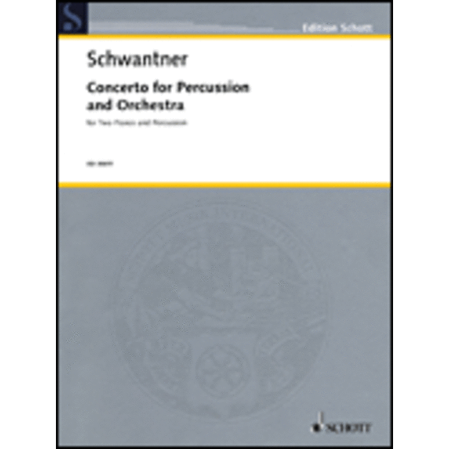 Percussion Concerto No. 1 - by Joseph Schwantner - HL49018429