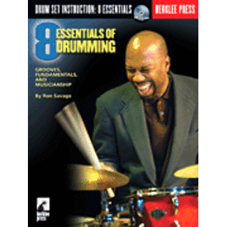 Berklee Press Eight Essentials of Drumming - by Ron Savage - HL50448048