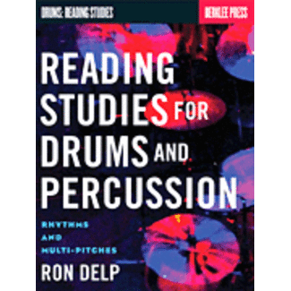 Berklee Press Reading Studies for Drums and Percussion - by Ron Delp - HL50449550