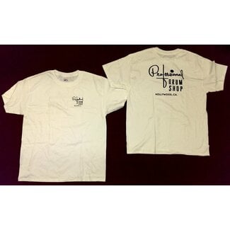 Professional Drum Shop Professional Drum Shop White T-Shirt - Medium