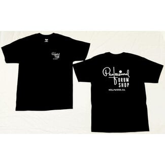 Professional Drum Shop Professional Drum Shop Black T-Shirt - Youth Medium