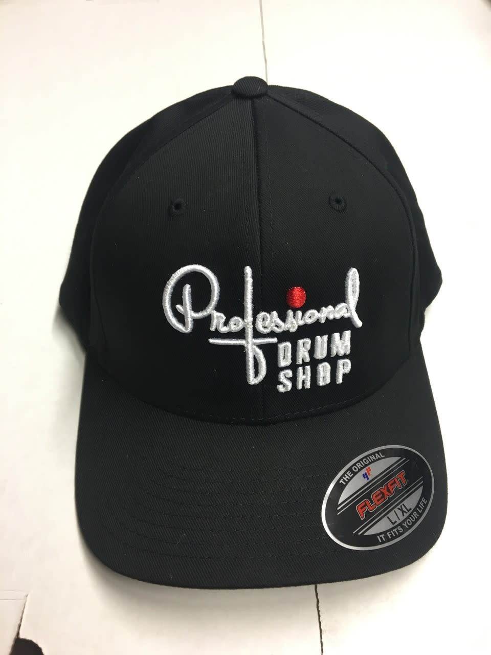 Drum Workshop DW Flex Fit Hat - Black With White Embroidered Logo, L/XL - Casual Cap For Drummers & Music Fans - View #11