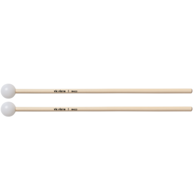 Vic Firth - M422 - Articulate Series Keyboard - 1 1/8" Poly, Round