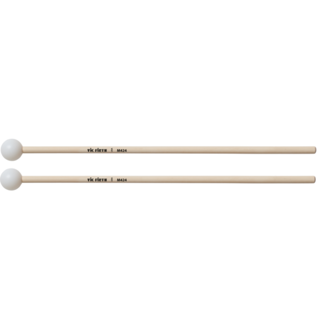 Vic Firth - M424 - Articulate Series Keyboard - 1" Nylon, Round