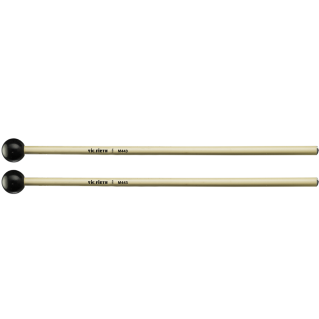 Vic Firth - M443 - Articulate Series Keyboard - 7/8" Phenolic w/ brass weight, Round