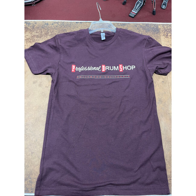 Professional Drum Shop "Ox Blood" T-Shirt - Limited Run - Small