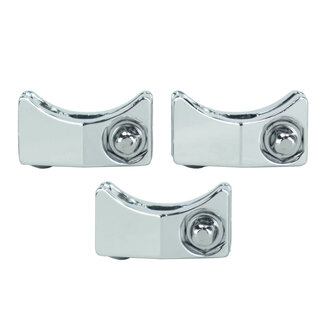 ROGERS Rogers - RDML-HEX - Memory Lock for Hex Leg and Tom Arm, fits Newer Brackets, 3 pk with header card
