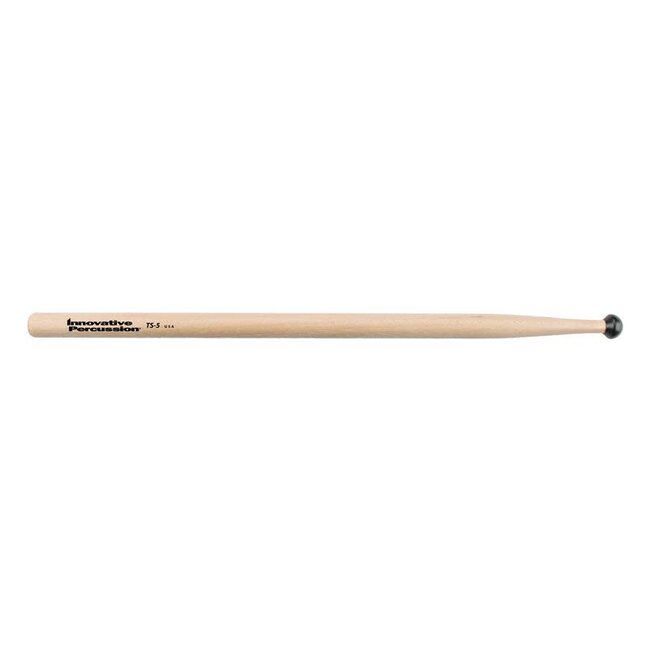 Innovative Percussion - TS-5 - Multi-Tom Drum Stick With Mushroom-Shaped Nylon Tip / Hickory (Formerly The Ts-IJ)