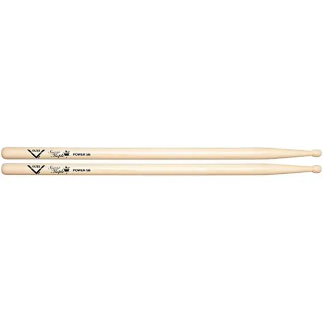 Vater - VSMP5BW - Power 5B Sugar Maple Drumsticks