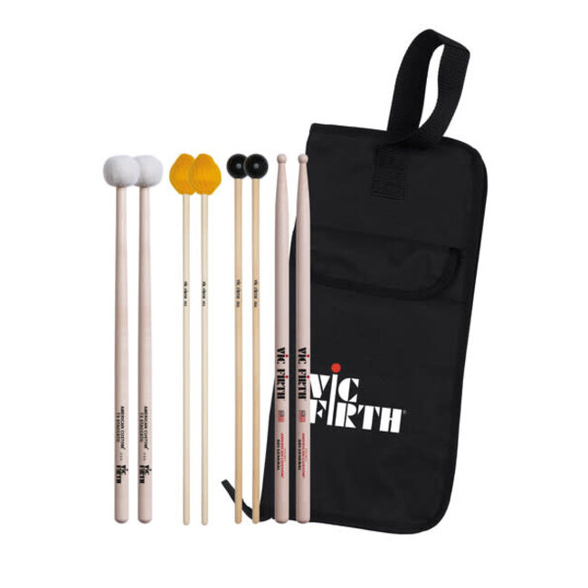 Vic Firth - EP2A - Intermediate Education Pack (includes SD1, T3, M3, M6, BSB)