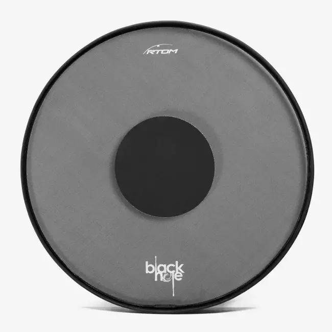 RTOM - BLKHOL22 - 22" Bass Drum Black Hole Practice Pad, Snap-on, Tuneable Mesh Head