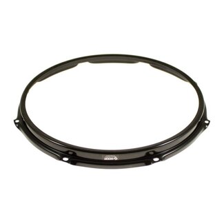 S-HOOP S-Hoops - SH148BLK - 14" 8 Hole Black PC/Steel S-Hoop