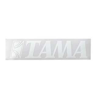Tama Tama - TLS80WH - Logo Sticker 40X190mm White