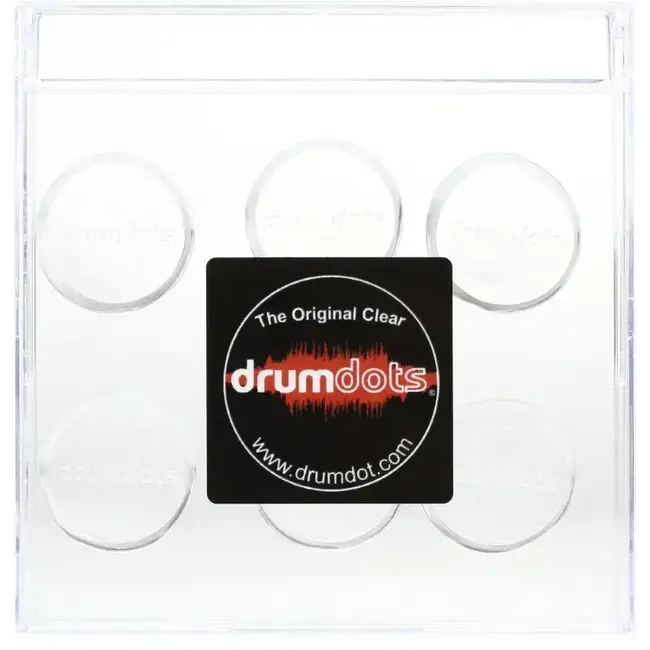 Drumdots - ddm6pk - Mini Drum Dampeners (6 Pack)