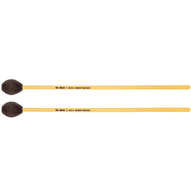 Vic Firth - M314 - Robert Van Sice Signature Keyboard - Vibraphone Mallets, Medium Hard