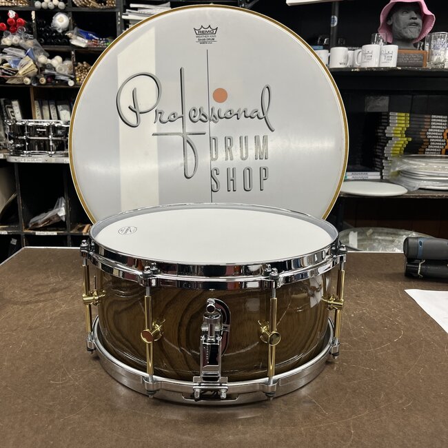 Canopus - HS-1465 - Zelkova 6.5x14 Snare Drum - Ninja Black Lacquer