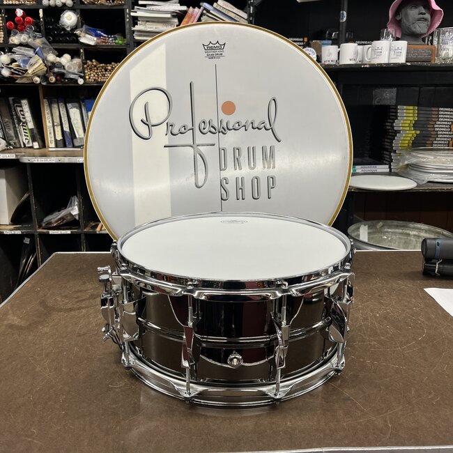 Canopus - BB-1465 - Black Nickel Brass 6.5x14 Snare Drum