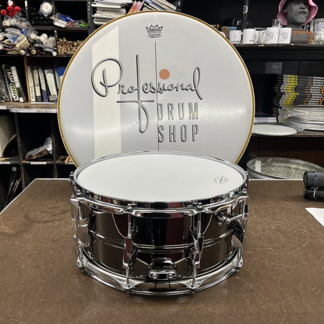 Canopus - BB-1465 - Black Nickel Brass 6.5x14 Snare Drum