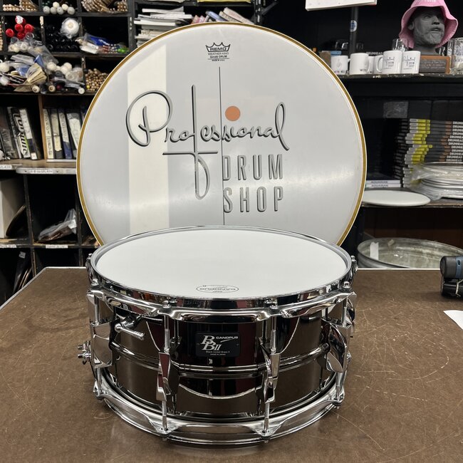 Canopus - BB-1465 - Black Nickel Brass 6.5x14 Snare Drum