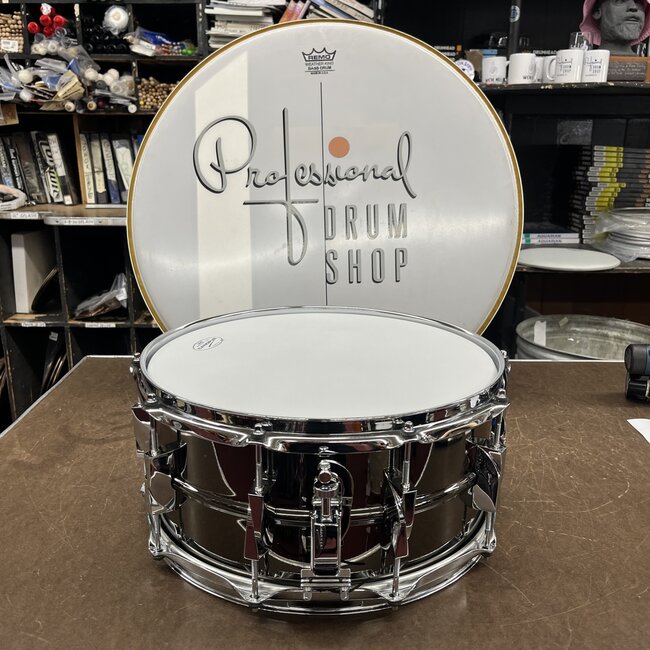 Canopus - BB-1465 - Black Nickel Brass 6.5x14 Snare Drum