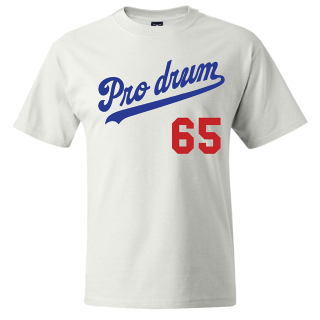 Professional Drum Shop "Dodgers" Annviersary Baseball Jersey - Large