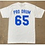 Professional Drum Shop WHITE "Dodgers" Anniversary Baseball Jersey - Extra Large