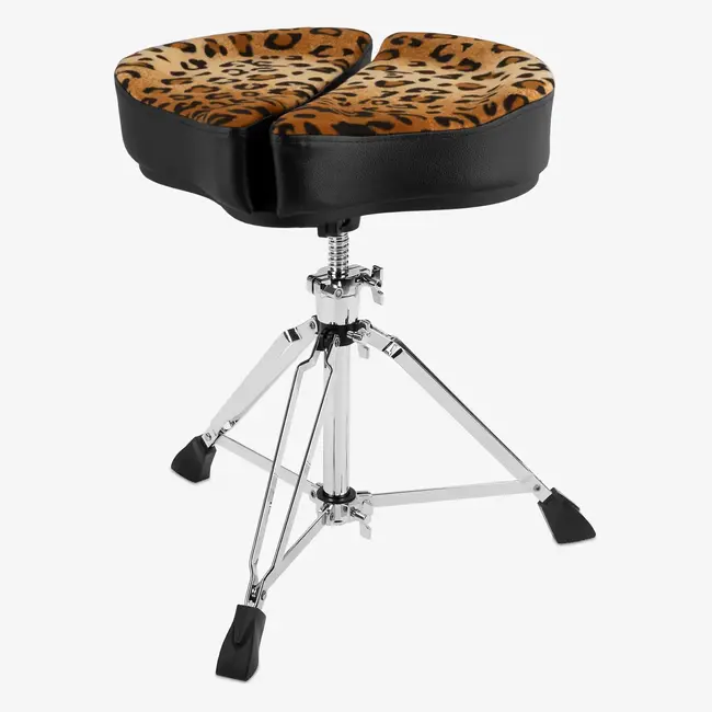 Ahead - SPG-LEP3 - 18" Spinal G Saddle Leopard Cloth Top/Black Sides