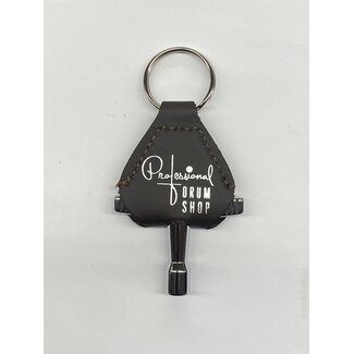 Professional Drum Shop Professional Drum Shop - Leather Key Chain Drum Key (Brown)