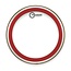 Aquarian - PF13RED - 13" Performance II Clear w/ Red Ring