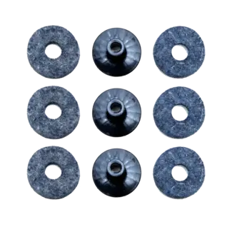 Zildjian Zildjian - ZFSPK - Cymbal Felt And Sleeve 3 Pack
