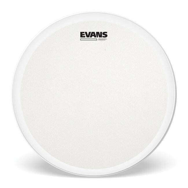 Evans - B14GCSS - Orchestral Stacatto Coated White Snare Drum Head, 14"