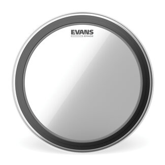 Evans Evans - BD18EMAD2 - EMAD2 Clear Bass Drum Head, 18"