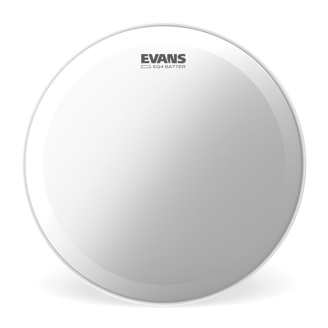 Evans - BD18GB4C - EQ4 Frosted Bass Drum Head, 18"