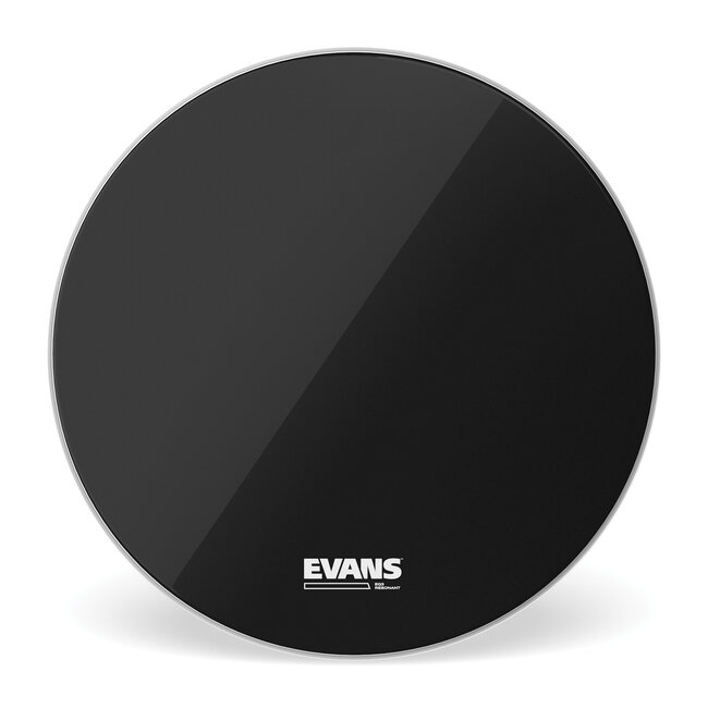 Evans - BD18RB-NP - EQ3 Resonant Black Bass Drum Head, No Port, 18"