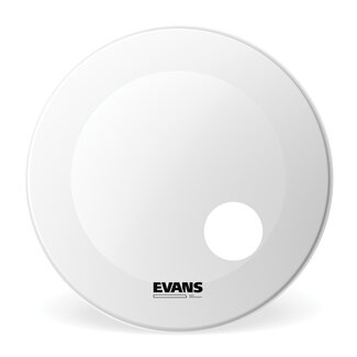 Evans Evans - BD18RGCW - EQ3 Resonant Coated White Bass Drum Head, 18"