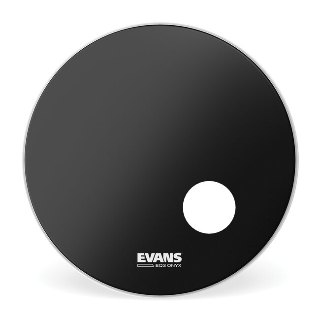 Evans - BD18RONX - Onyx Resonant Bass Drum Head, 18"