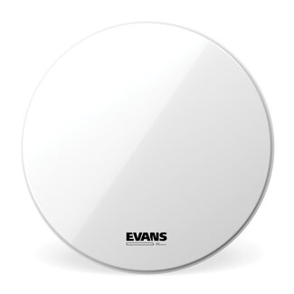Evans Evans - BD18RSW-NP - EQ3 Resonant Smooth White Bass Drum Head, No Port, 18"