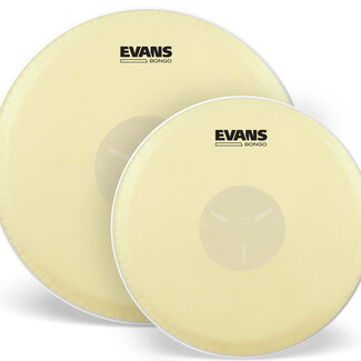 Evans Evans - EB0709 - Tri-Center Bongo Drum Head Pack, 7-1/4 and 8-5/8"