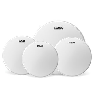 Evans Evans - EPP-UV1-F - UV1 Coated Fusion Pack (10", 12", 14") with 14" UV1 Coated Snare Batter