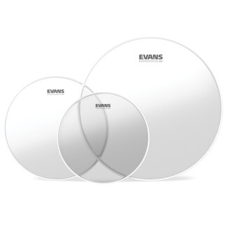 Evans Evans - ETP-G2CLR-R - G2 Tompack, Clear, Rock (10", 12", 16")