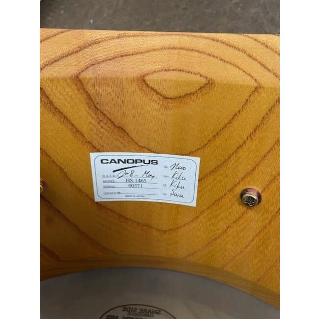 Canopus - Zelkova Snare 6.5x14 - Used 2008 (Near Mint)