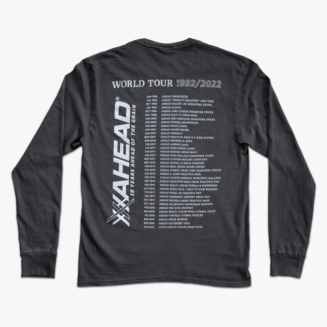 Ahead - ATS30LS-XL - AHEAD 30th Anniversary Long Sleeve T-Shirt - Extra Large