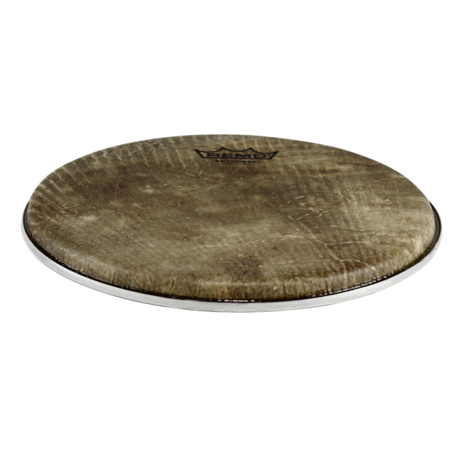 Remo - MO-2512-SD-0099 - **Special Order**, Drumhead, M2 Type, Skyndeep, Beige Fiberskyn Graphic, 12" Diameter, 2.5" Collar