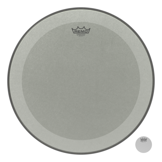 Remo - P3-1022-RA- - Bass Drum, Powerstroke 3, Renaissance, 22" Diameter