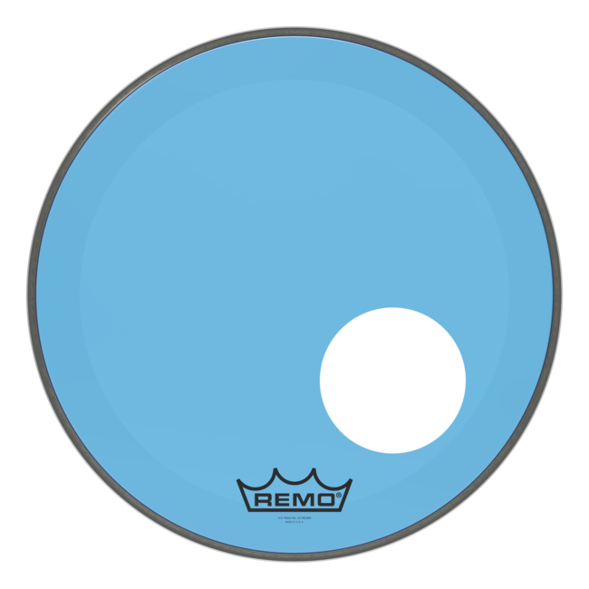 Remo - P3-1318-CT-GN - Bass Drum, Powerstroke 3, Colortone, 18" Diameter, Green