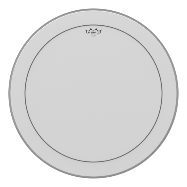 Remo - PM-2414-MP- - Bass Drum, Powermax 2, Ebony, 14" Diameter, Mp