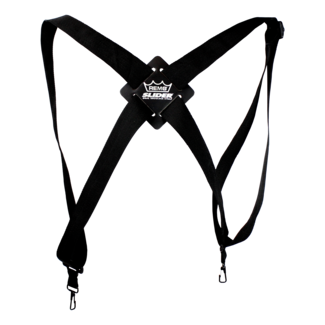 Remo Remo - 18-5045-70- - Dual Slider Percussion Strap, 130" Length (Long), Black